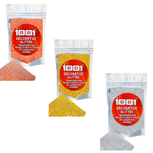 1001 Glossy Decorator Glitter for Epoxy Grout, Art Epoxy, Speaker Paint
