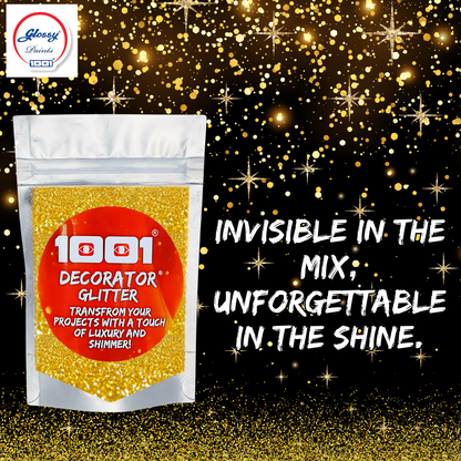 1001 Glossy Decorator Glitter for Epoxy Grout, Art Epoxy, Speaker Paint