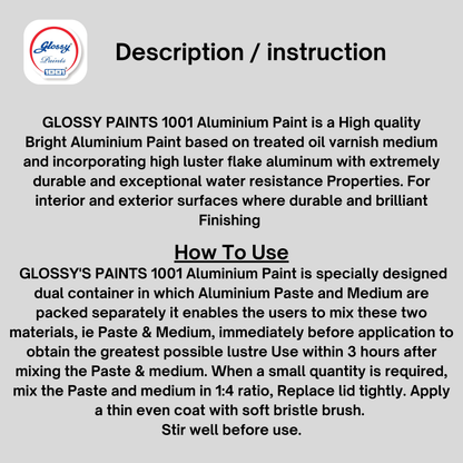 1001 Aluminium Paint