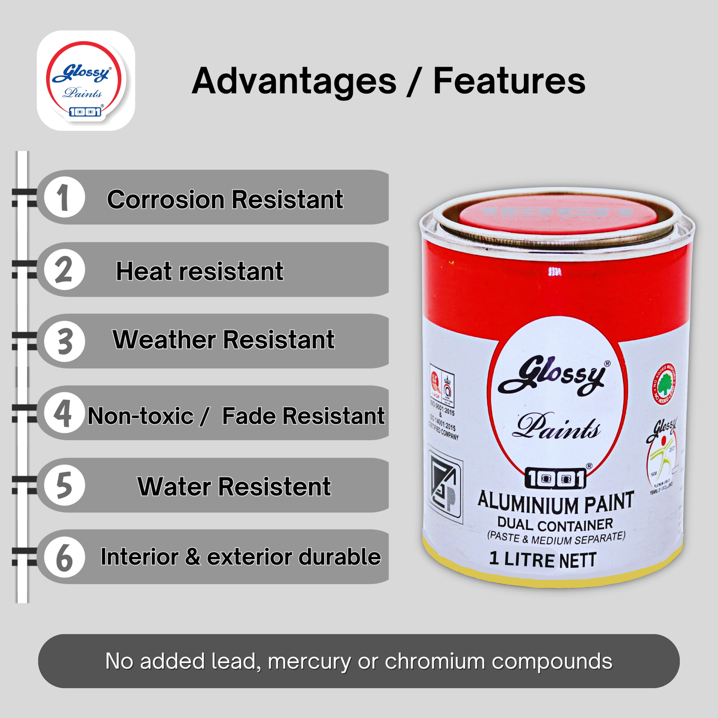 1001 Aluminium Paint