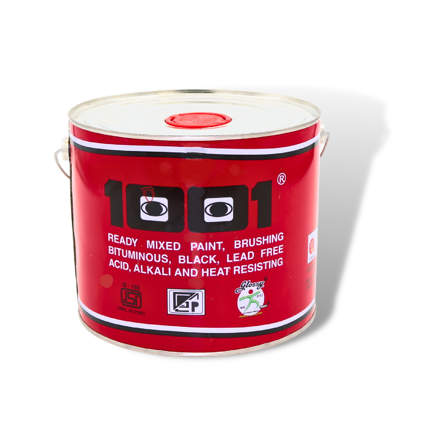 1001 Ready Mixed Paint, RMP Brushing Bituminous, Black, Lead Free, Acid Alkali and Heat Resisting  ST - IS 158