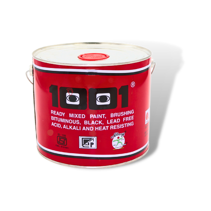 1001 Ready Mixed Paint, RMP Brushing Bituminous, Black, Lead Free, Acid Alkali and Heat Resisting  ST - IS 158