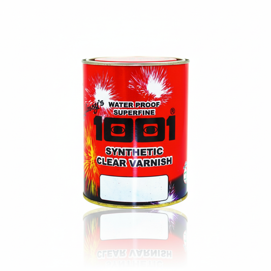 1001 Waterproof Synthetic Clear Varnish - Super Gloss