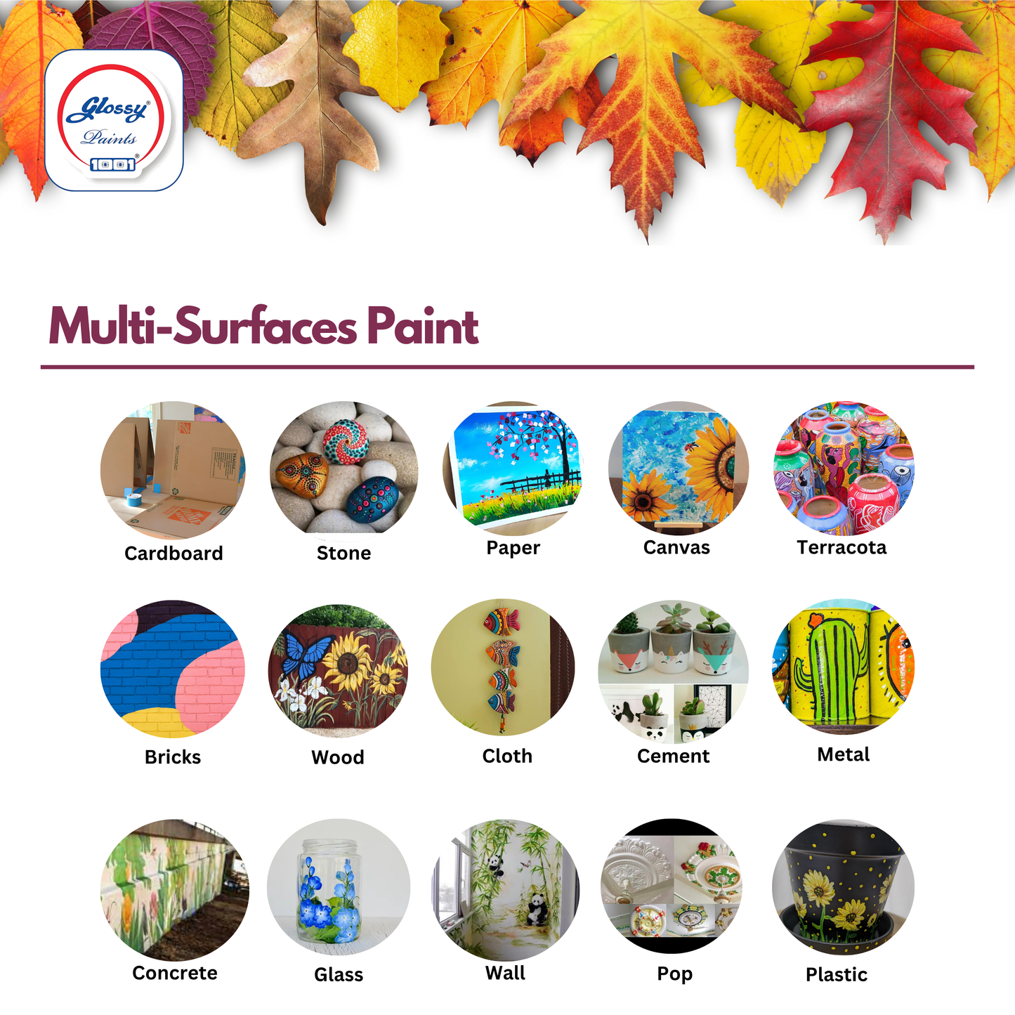 Elite Artist's Acrylic Non Metallic Colours for Multisurface