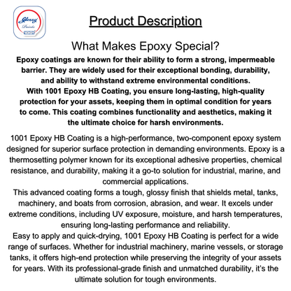 1001 Epoxy Paint Base With Hardner