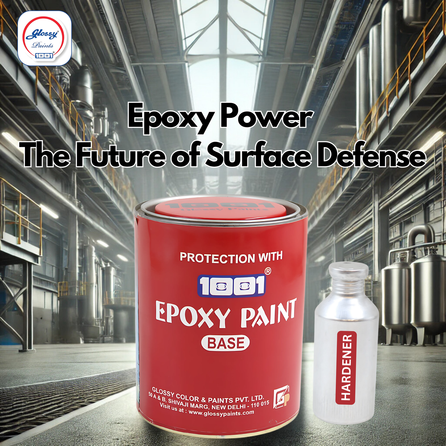 1001 Epoxy Paint Base With Hardner