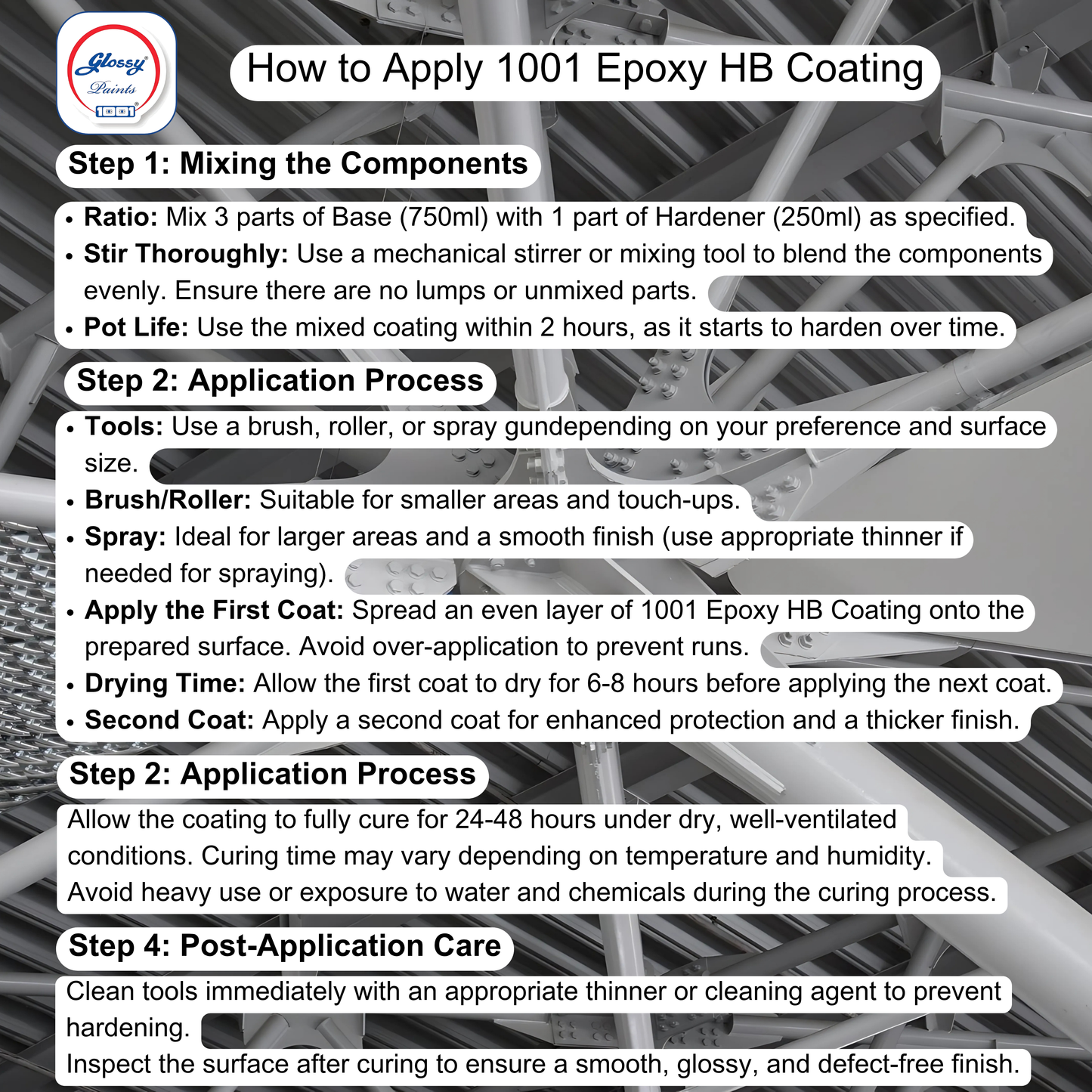 1001 Epoxy Paint Base With Hardner