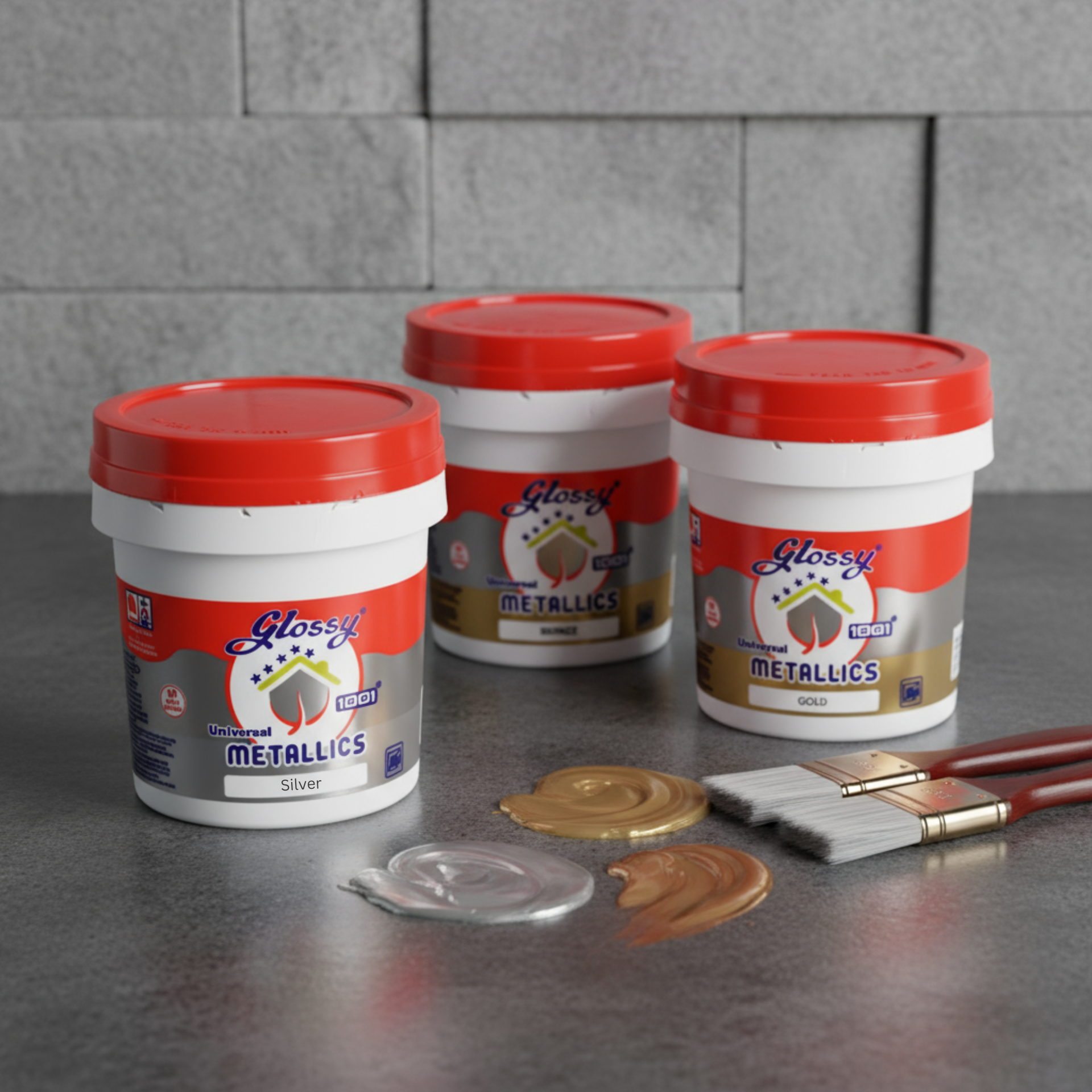 Metallic Paint in a professional setting